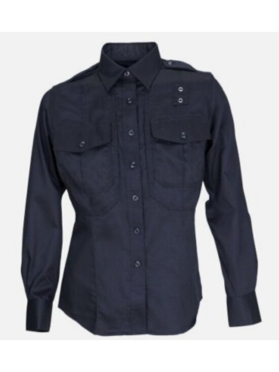5.11 Tactical Tops - NWT 5.11 Tactical Women's LS Class B Twill PDU Shirt Sz Small 62065 Navy